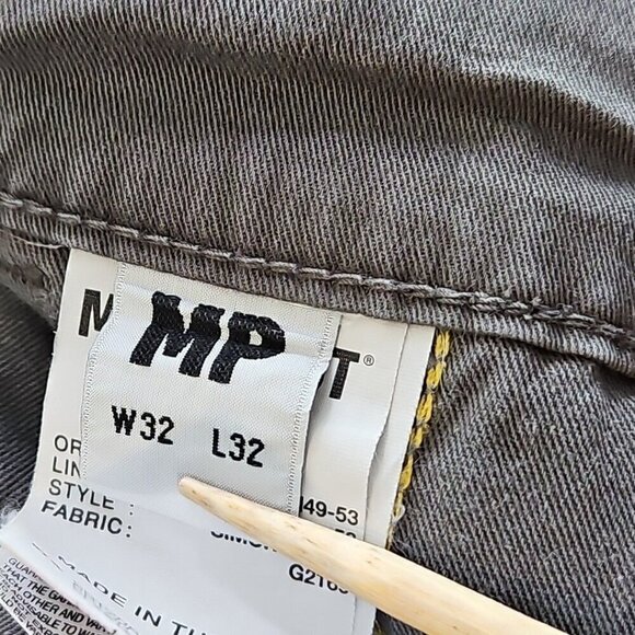 Meltin' Pot Men's Jeans W32 L32 Simon Model MP020 Skinny Fit Green EUC AU Italy - Picture 14 of 15